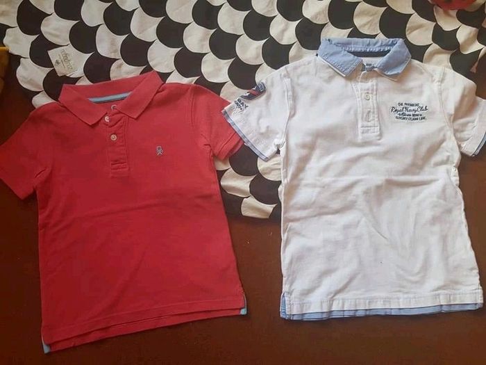 Lot de 2 polos garçon 6ans mayoral okaidi