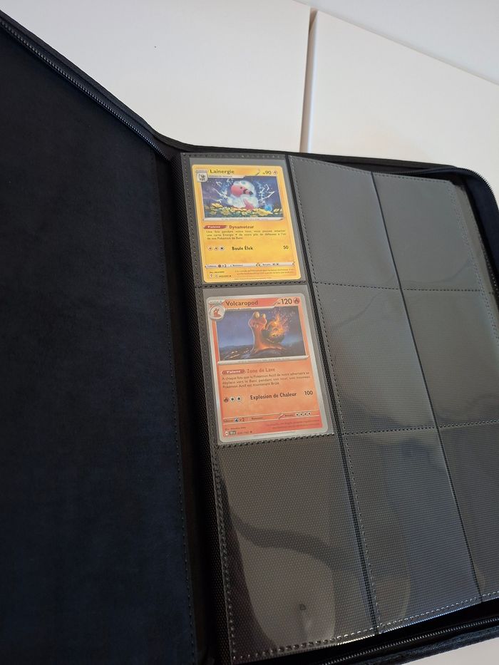 Classeur de rangement pour 360 cartes Pokémon / one piece coloris vert - photo numéro 5