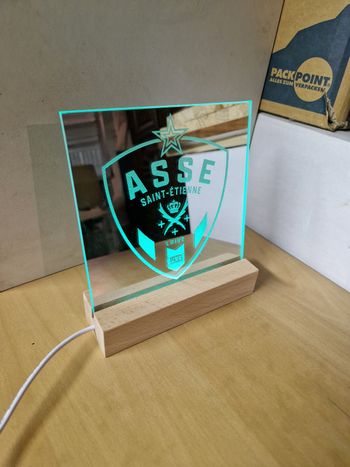 Lampe led AS Saint Etienne