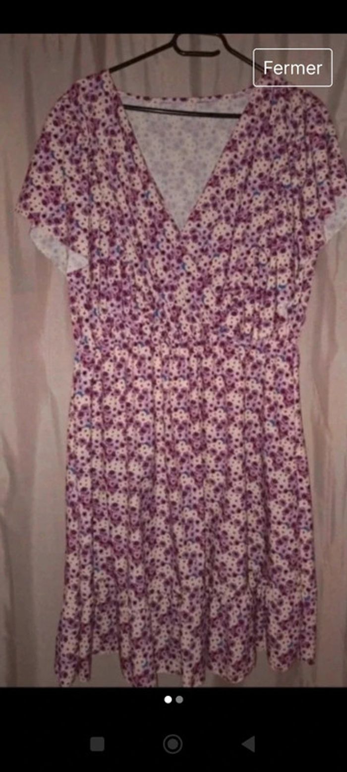 Magnifique robe fleurie