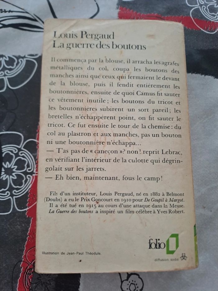 Livre La Guerre des Boutons, Pergaud - photo numéro 2