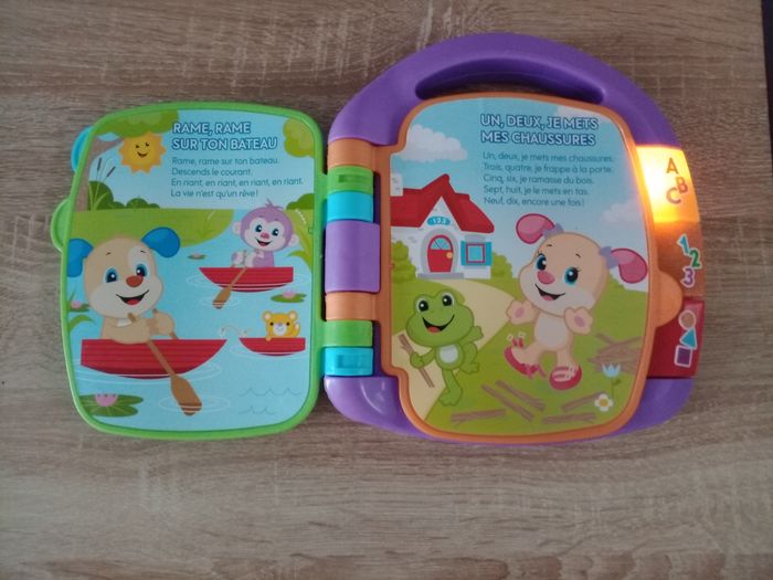 Livre interactif comptines Fisher Price - photo numéro 3