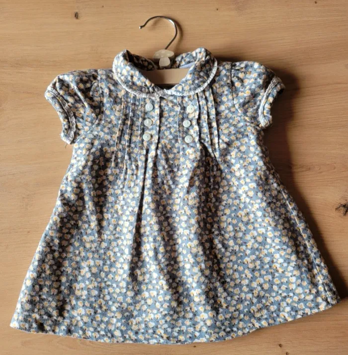 Robe mi saison fleurie - 9 mois