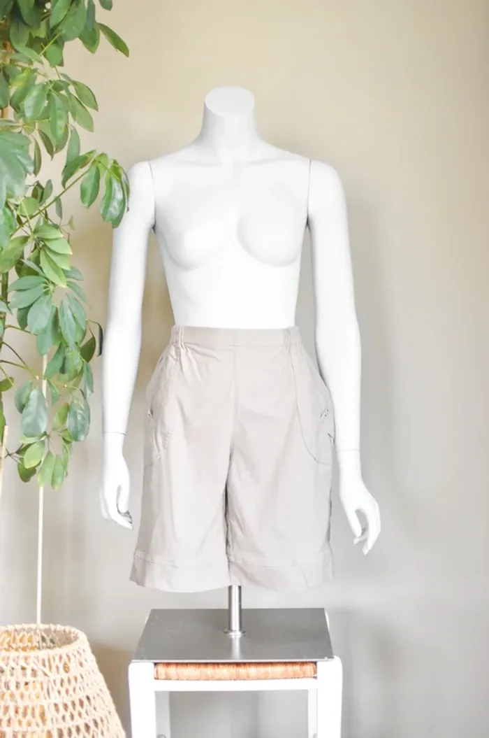 Short vintage beige – Taille 36 – Très bon état - photo numéro 8