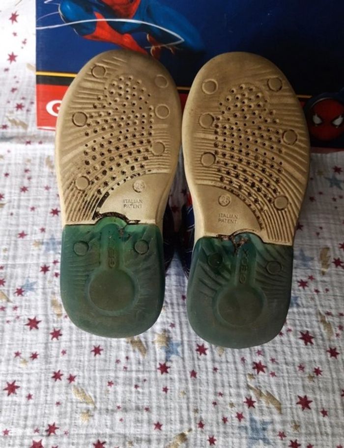 Baskets montantes Geox Spiderman taille 28 - photo numéro 4