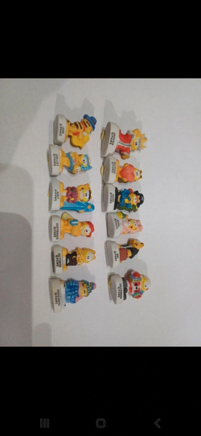 Serie de feves garfiels