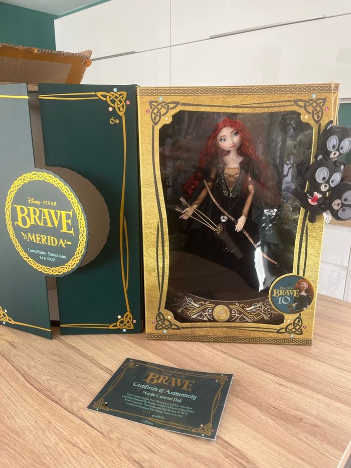 Poupée Disney édition limitée Merida Rebelle - photo numéro 8