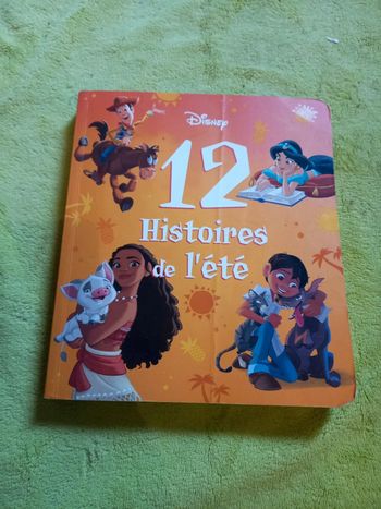 Livre Disney 12 histoires de l été