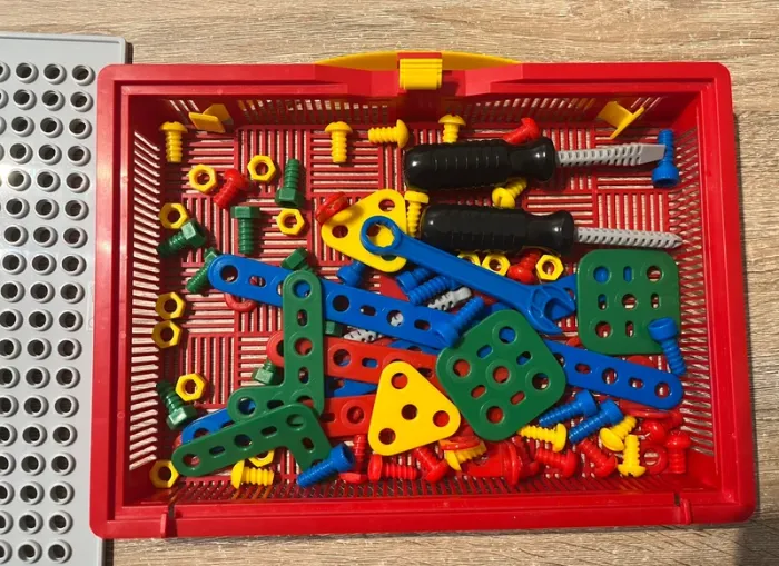 Malette de construction outils, vis Quercetti Tecno - photo numéro 3