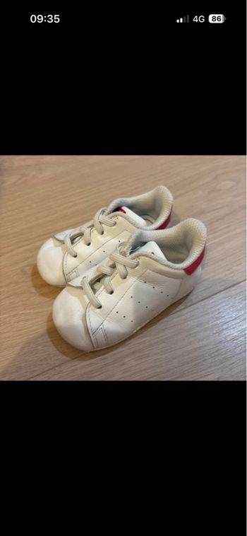 Basket adidas rose fille