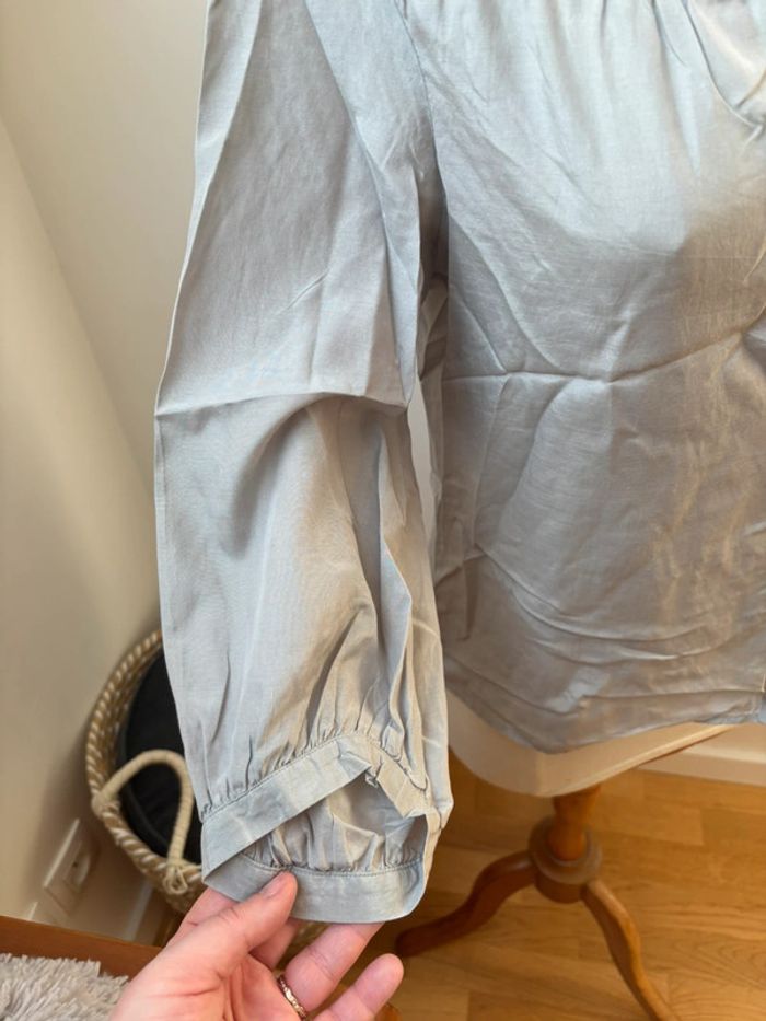 đ€ sublime blouse grise - GĂ©rard Darel - T42 - photo numĂ©ro 4