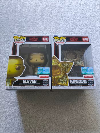 Lot Funko Pop Eleven N°1788 + Demogorgon N°1789