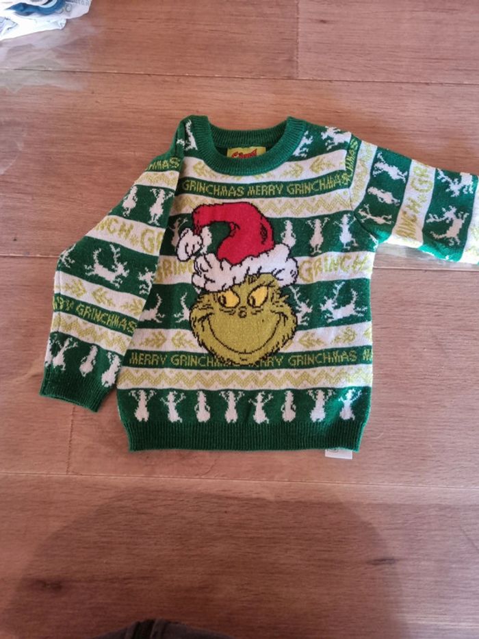 Pull de Noël Grinch