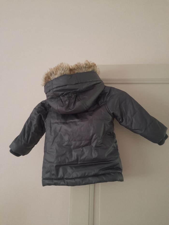 Manteau à capuche garcon hiver - photo numéro 2