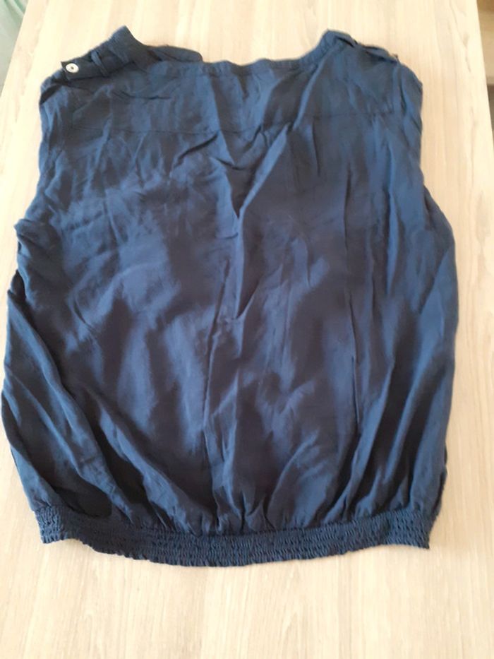 Blouse bleu marine VIA 28 - photo numéro 3