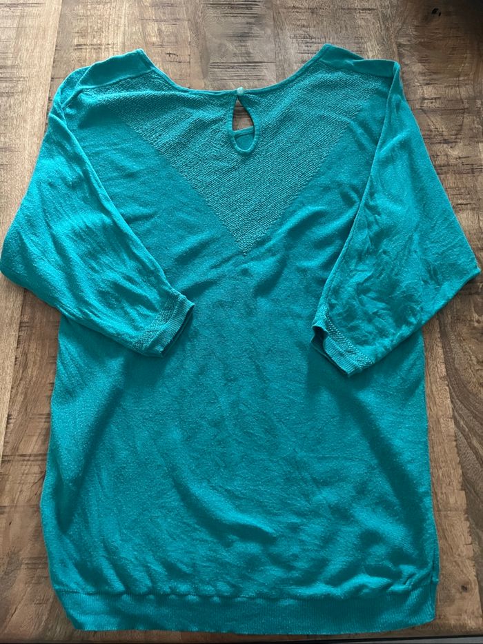 Pull vert Camaïeu