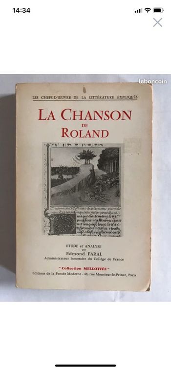 La chanson de Roland