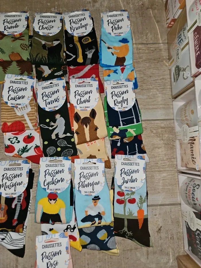 Chaussettes passion dépareillées - photo numéro 3