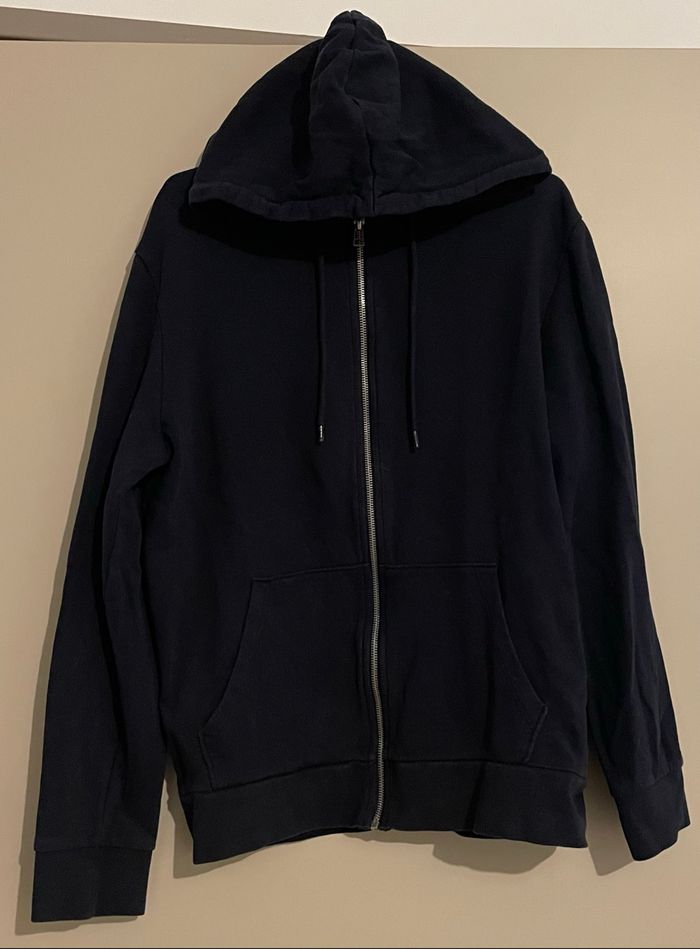 Veste à capuche marine - Taille L - photo numéro 2