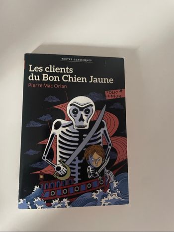 Livre les clients du bon chien jaune