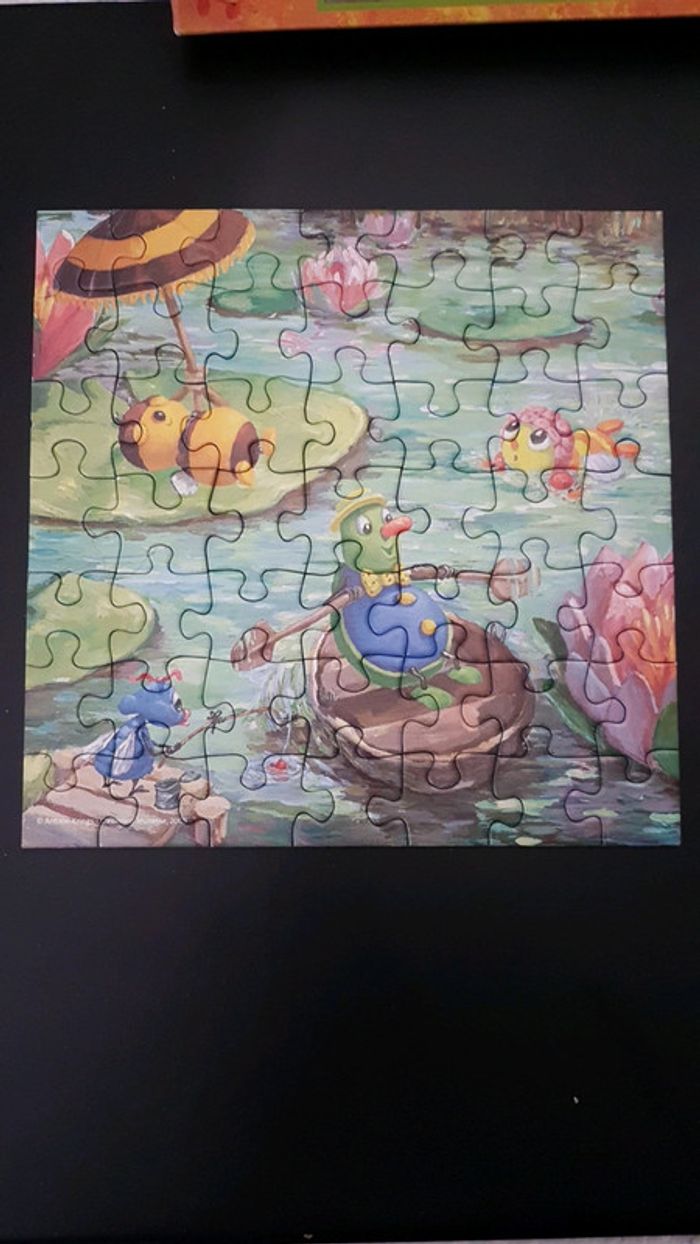 Puzzle Drôles de petites bêtes 2×49 pièces - photo numéro 2