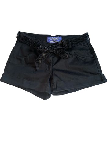 Short noir habillé T 36