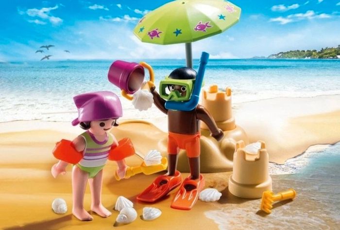 Enfants à la plage - photo numéro 3