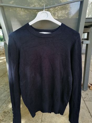 Pull Zach bleu marine taille 36