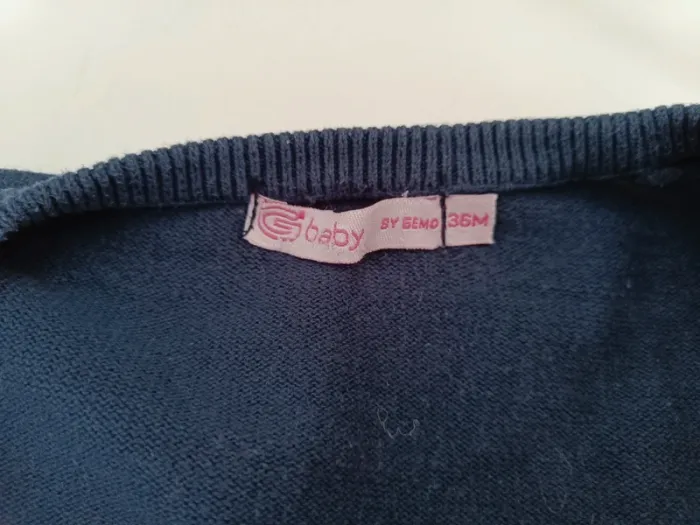 Gilet bleu marine - photo numéro 3