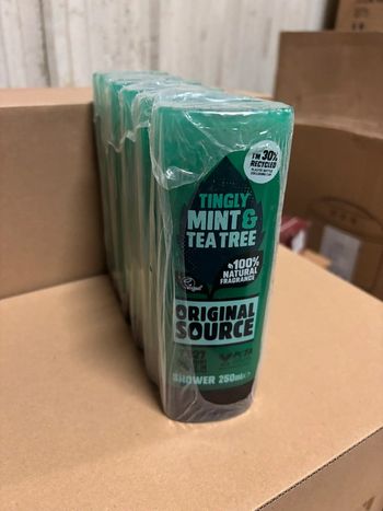🧼 Lot de 6 Gels Douche Original Source Menthe & Tea Tree – Neufs 🧼