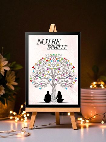 Affiche arbre de vie personnalisé
