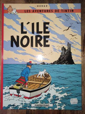 Tintin L'ile Noire 1984