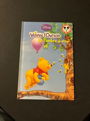 Livre pour enfants Disney Winnie l ourson et l arbre a miel