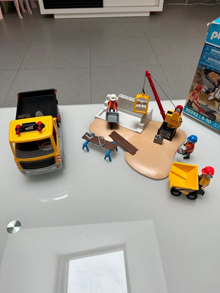 Playmobil city action chantier 70742