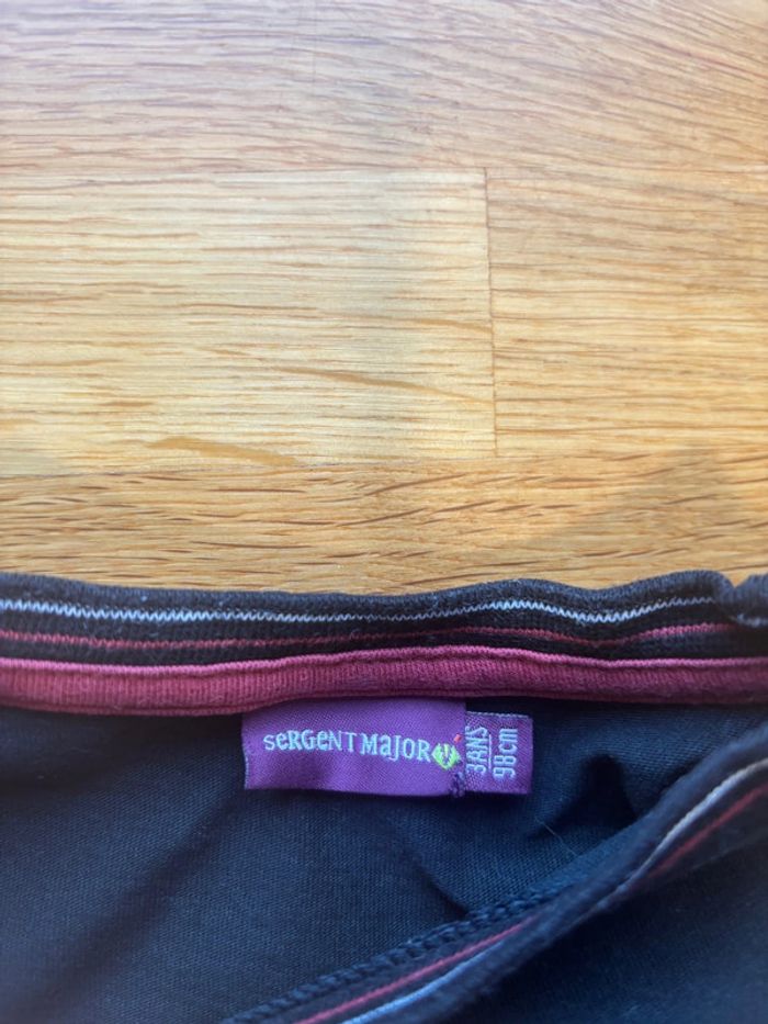 T-shirt ML sergent major 3 ans garçon - photo numéro 2