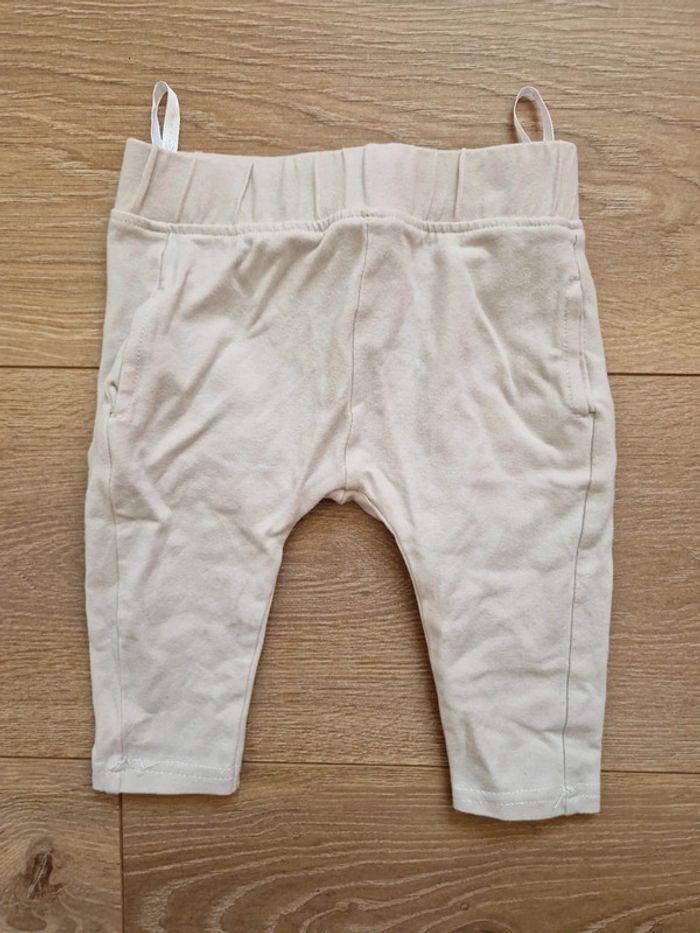 Legging mixte Zeeman beige uni 62 cm