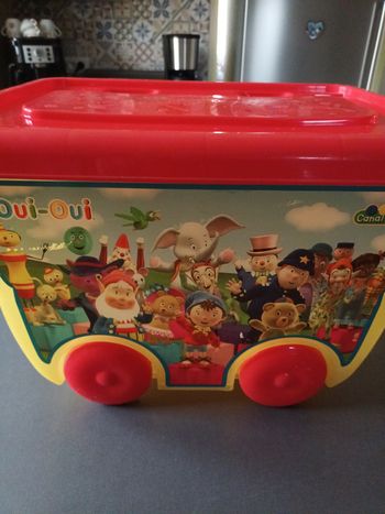 Coffre à jouets Oui-oui