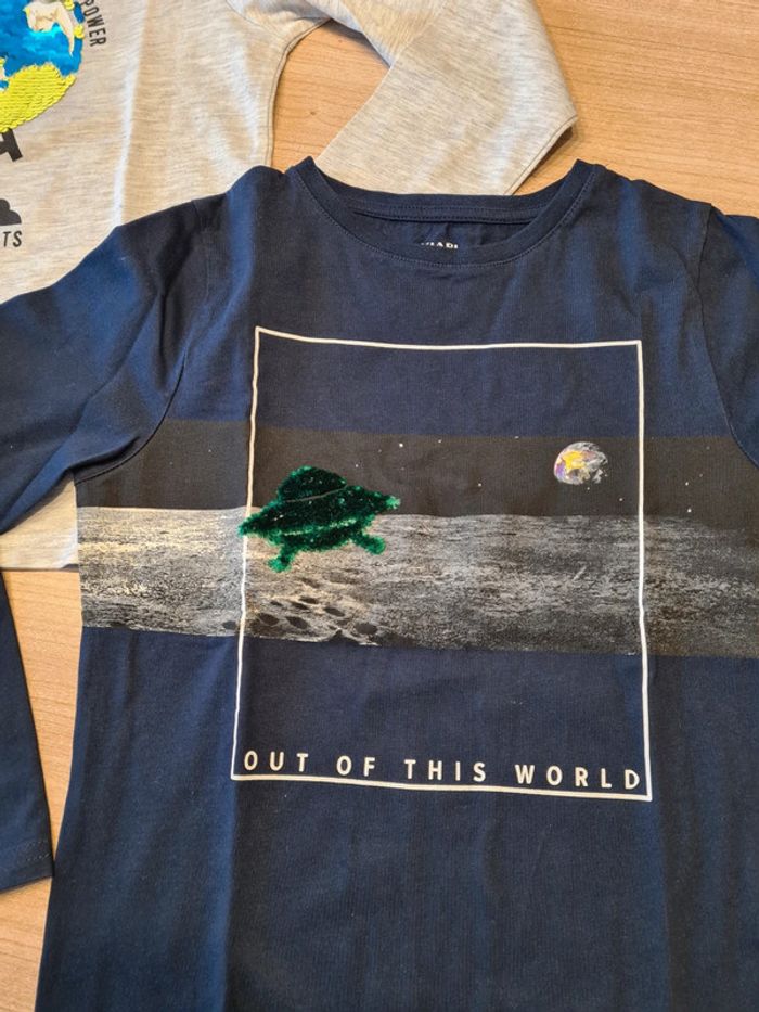 Lot t-shirt 8 ans - photo numéro 4