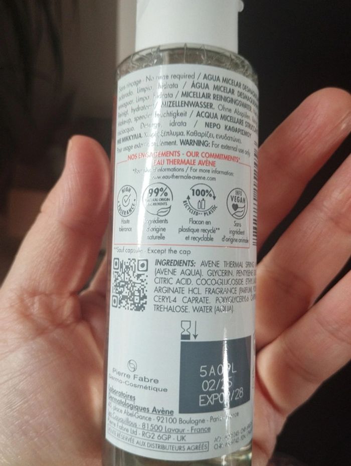 Eau micellaire démaquillante - photo numéro 2