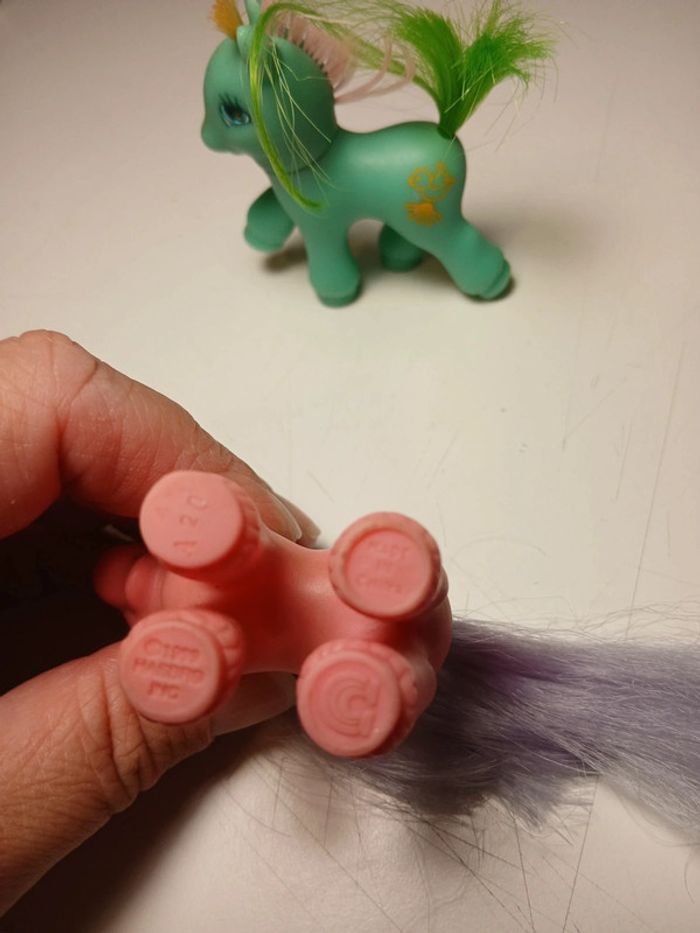 My little pony vintage lot de 2 baby - photo numéro 12