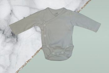 Body blanc H&M naissance mixte