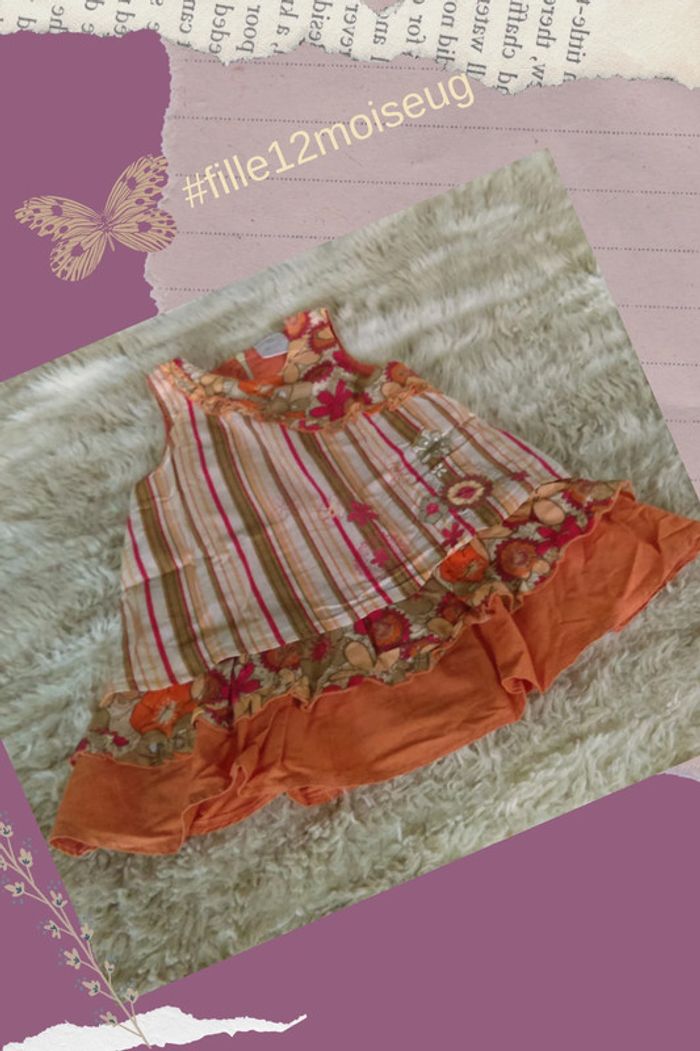 Robe 12 mois colorée - photo numéro 2