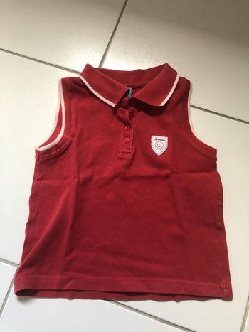 Polo manches américaines Cyrillus 6 ans