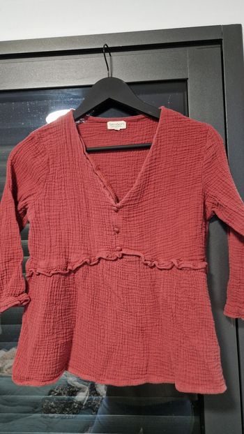 Blouse teracotta 