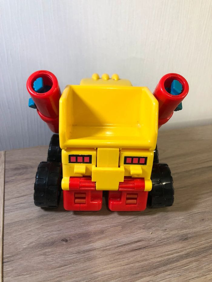 Figurine robot vintage my first transformers playskool voiture transformable - photo numéro 10