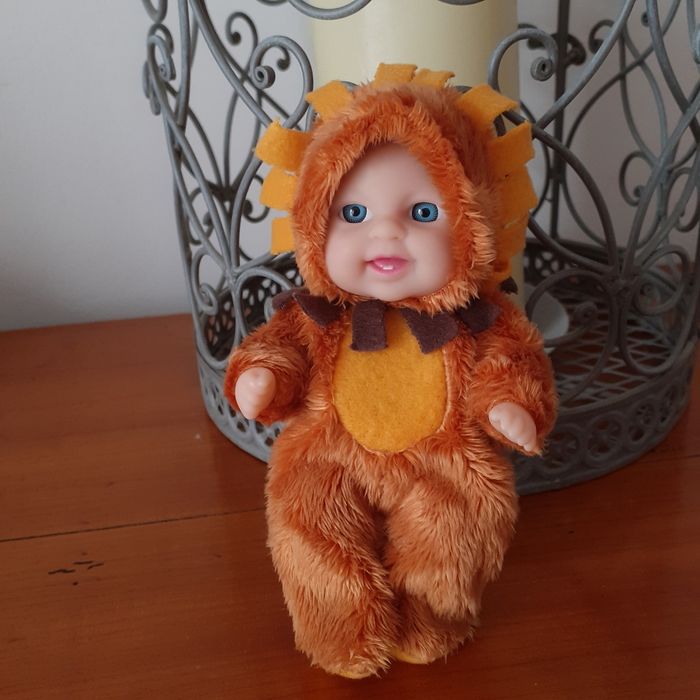 Mini Poupon avec déguisement Petit Lion - photo numéro 2