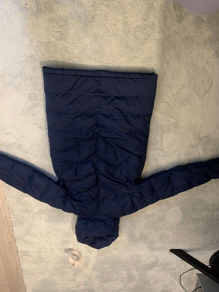 Doudoune longue bleu nike - photo numéro 6