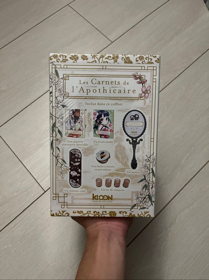 Coffret collector Les carnets de l'apothicaire tome 15 - photo numéro 2