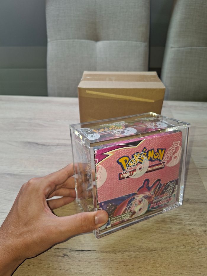 Protection acrylique display Pokémon aimantée épaisse de qualité premium - photo numéro 4