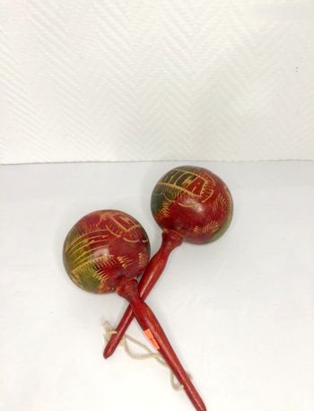 Maracas artisanales Costa Rica 